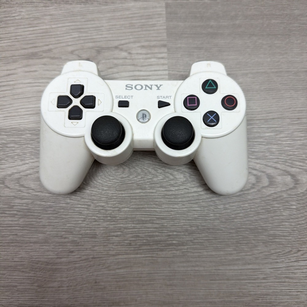 OEM Sony PS3 White Dualshock 3 Wireless Controller PlayStation 3  PS3